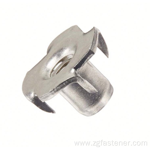 Stainless Steel Four Claw Tee Nut